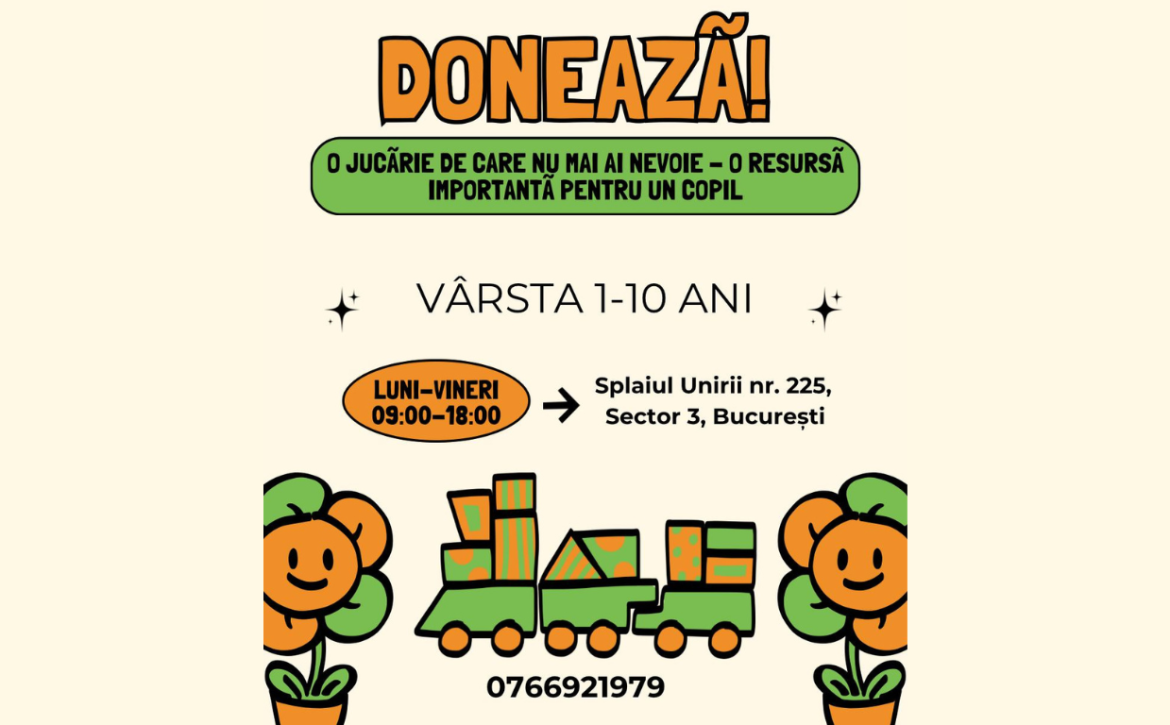 doneaza jucarii Bright Future