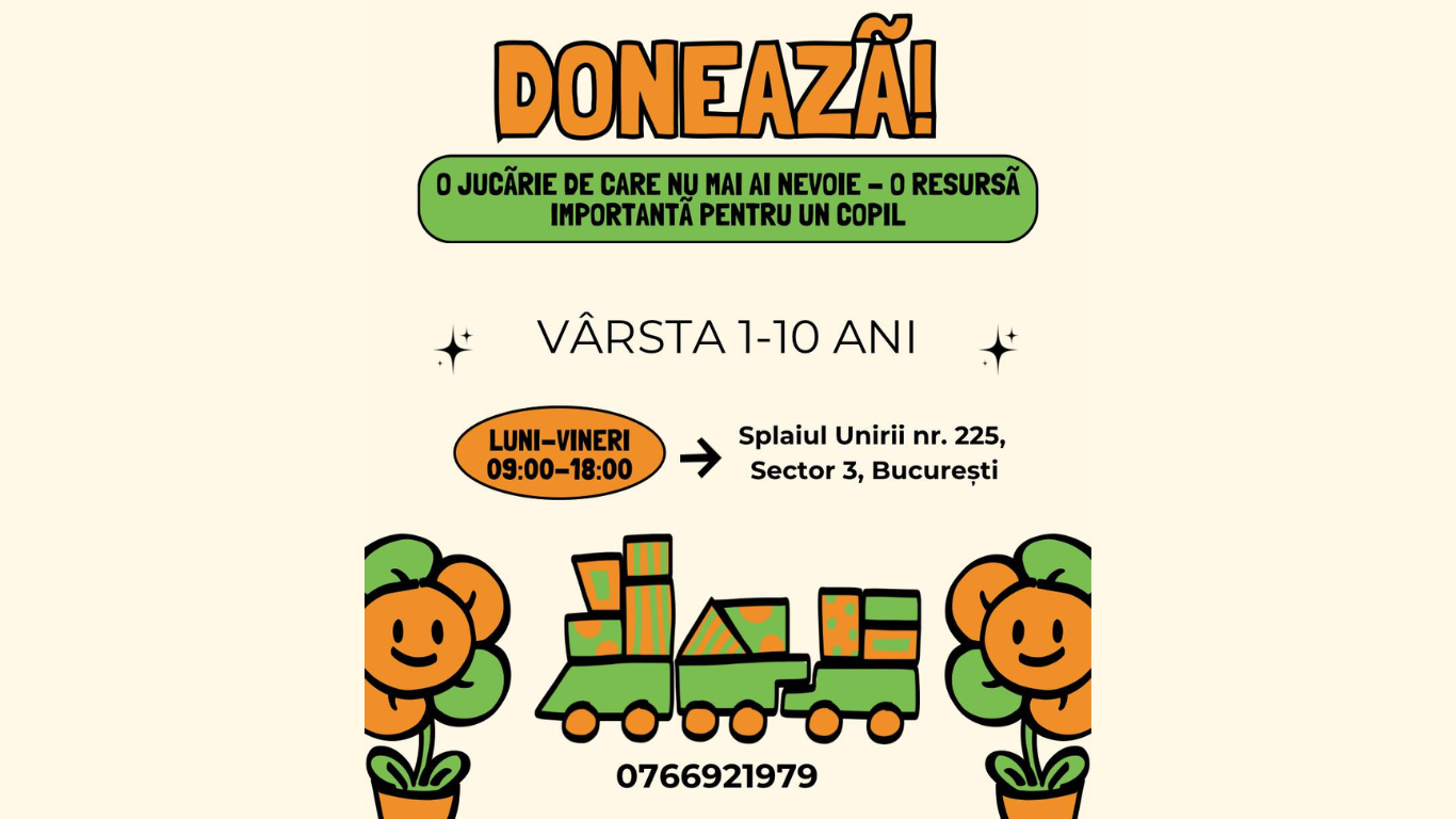 doneaza jucarii Bright Future